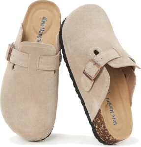 Meik Mangni – Sabots (Liège, Gris Clair) · 6 alternatives au Birkenstock dès 20 €