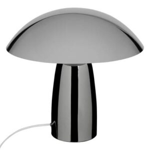 Lampe métal 21 cm argenté FUNGY · Lampe champignon : 5 modèles comparés, dès 9 €