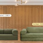 Sklum FR – Canapé-lit 2 places (velours, camel brun) · Canapé Omhu Teddy : les alternatives convertibles dès 340 €