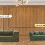 Menzzo Canapé 3 places convertible (velours côtelé, vert) · Canapé Omhu Teddy : les alternatives convertibles dès 340 €