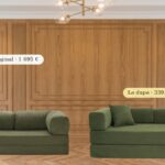 Vipbear Vipbear canapé-lit velours · Canapé Omhu Teddy : les alternatives convertibles dès 340 €